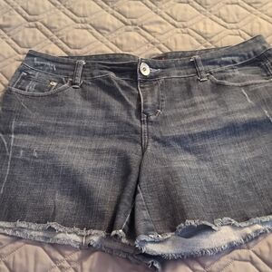 Torrid Blue Jean Shorts